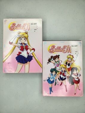 Sailor Moon Season 1 DVD Set Part 1 & 2 Complete Viz Media Anime Box Set